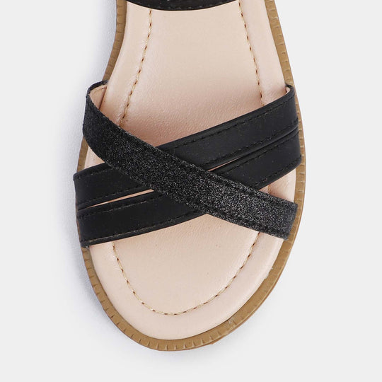 Girl Sandal 456-59-BLACK