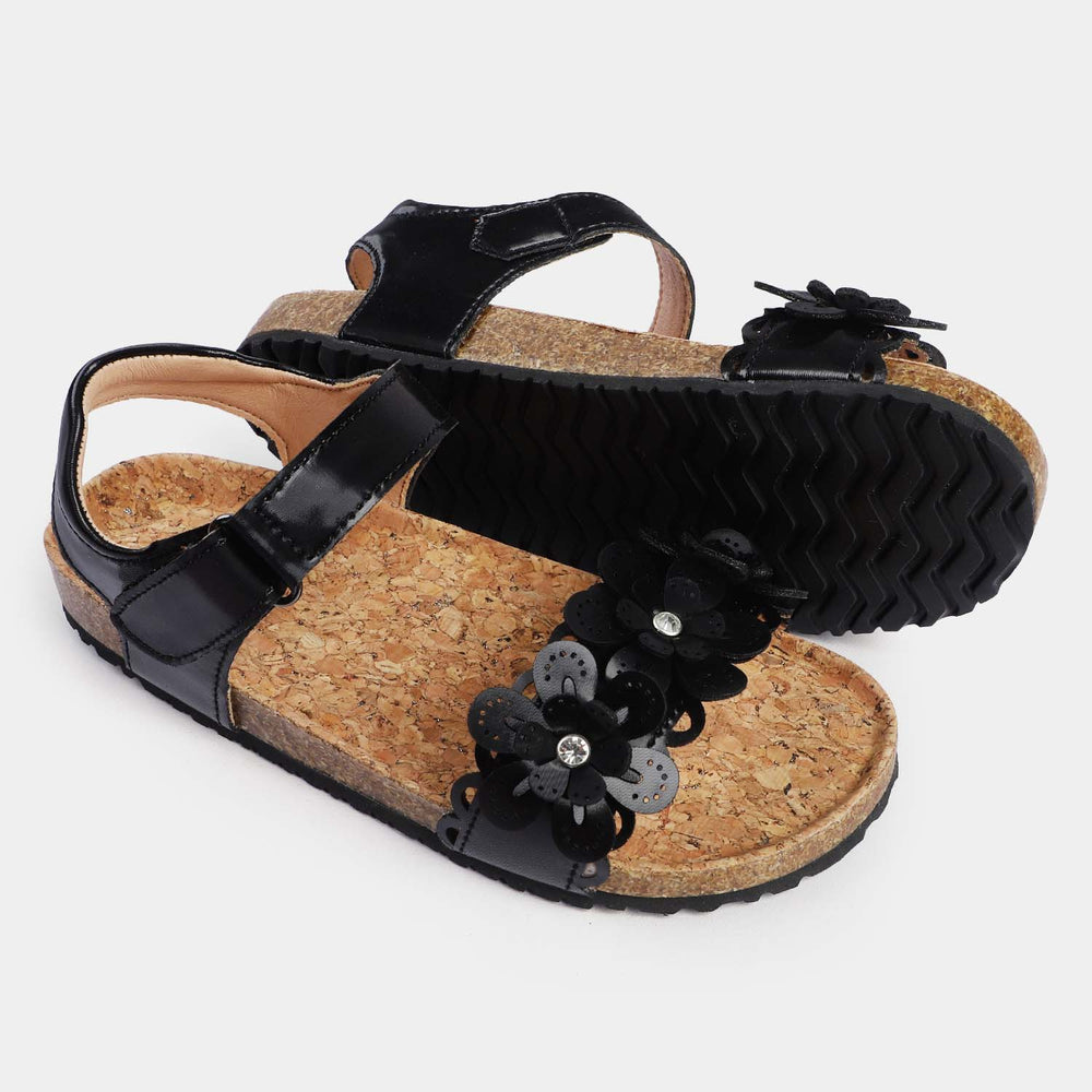 Girls Sandal 20-5-BLACK