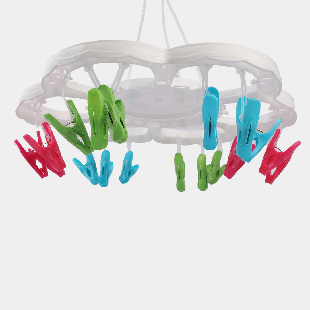 Cloth Hanger 18PCs Clips Set