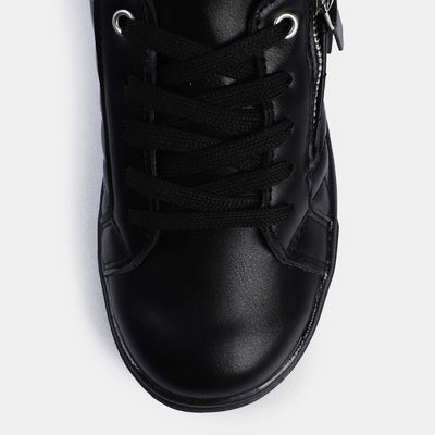 Boys Sneakers 24-100-BLACK