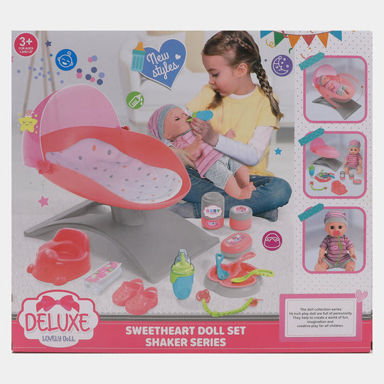 20 Sound Modern baby Doll Play Set For Kids