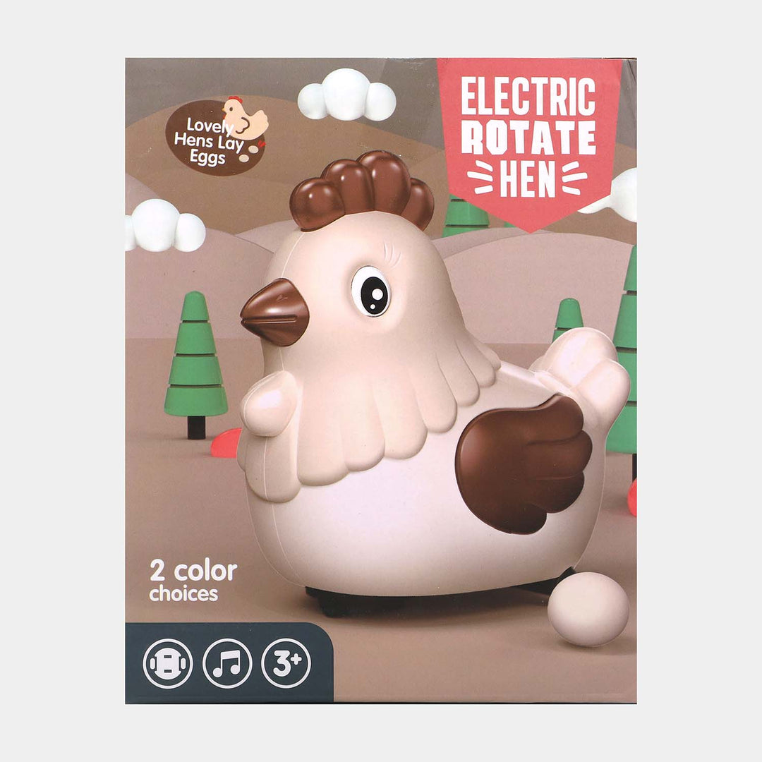 Electric Rotate Hen For Kids