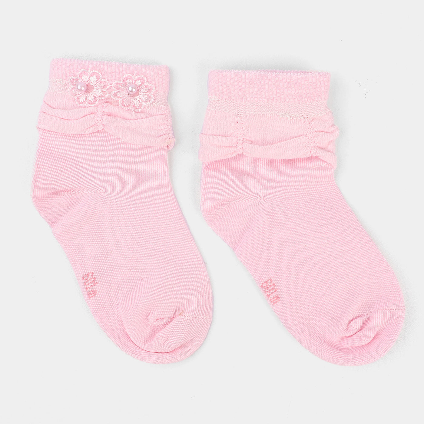 Girls Fancy Socks 4-7Y | Pink