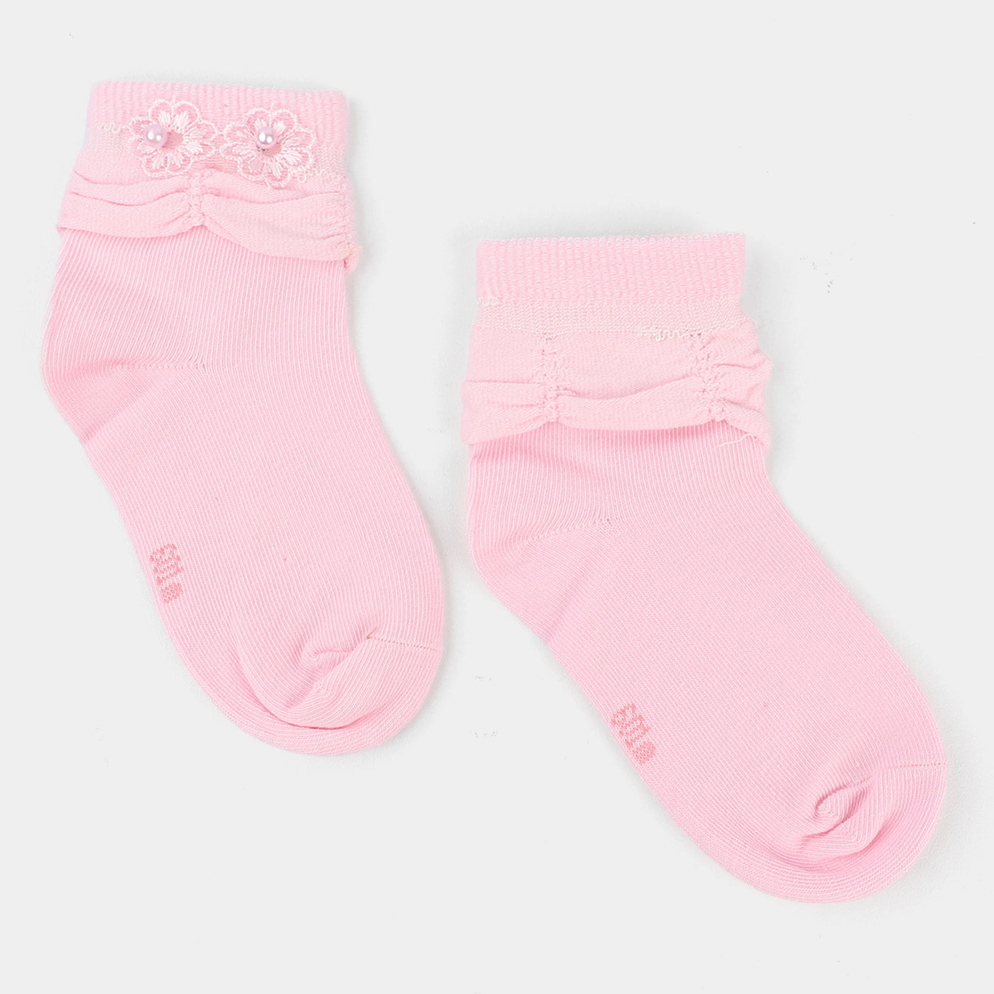 Girls Fancy Socks 4-7Y | Pink