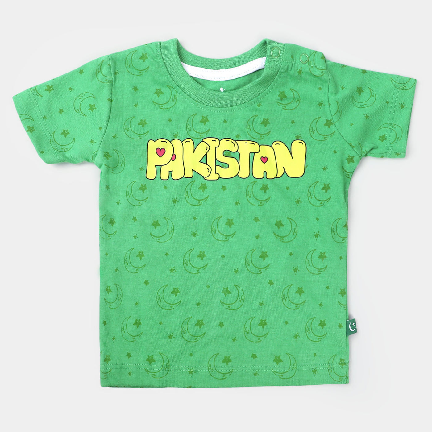 Infant Girls T-Shirt Pakistan-Classic Green