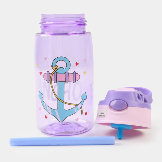 Character Transparent Water Bottle | 480ML