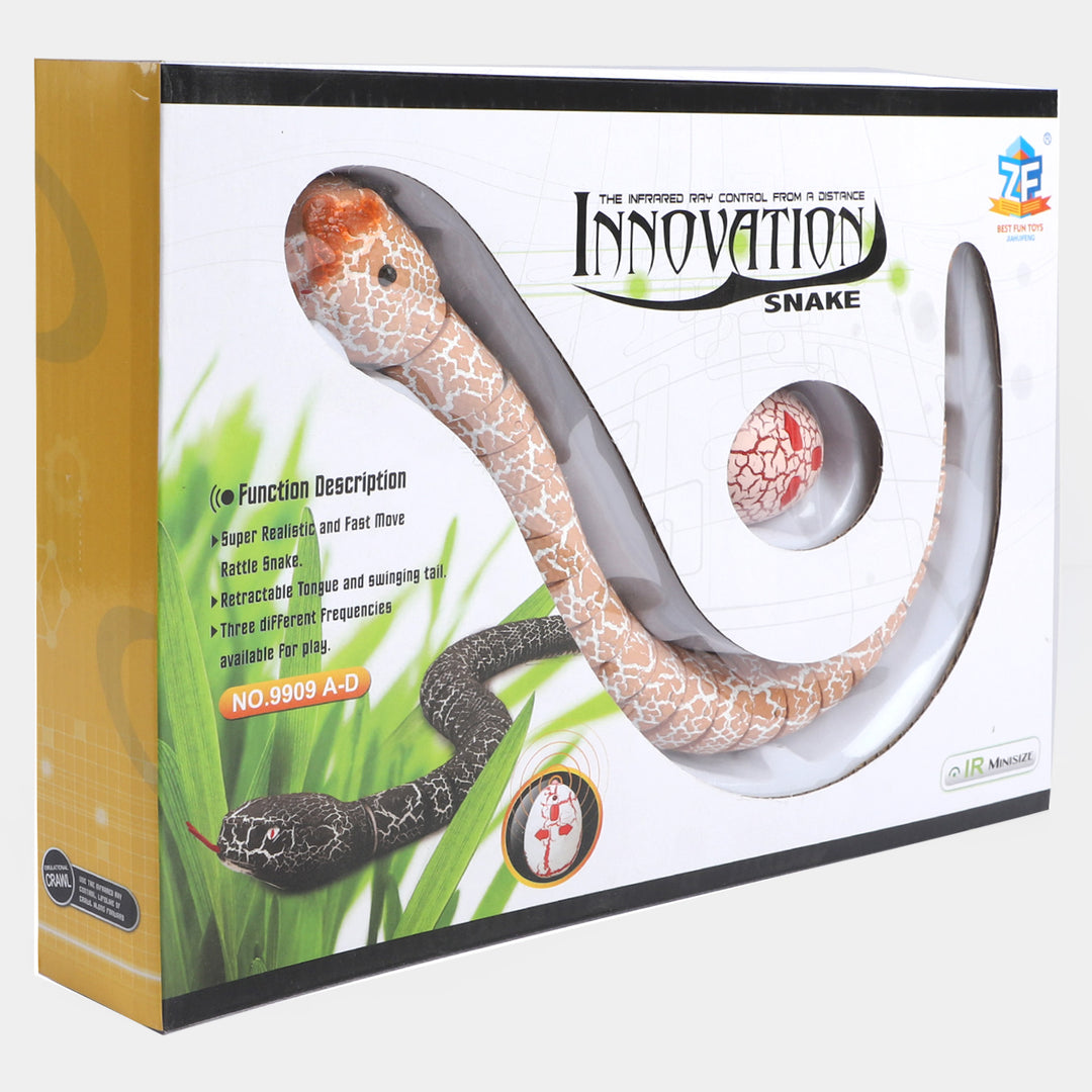 Infrared Control Innovation Rattle Snake Toy For Kids