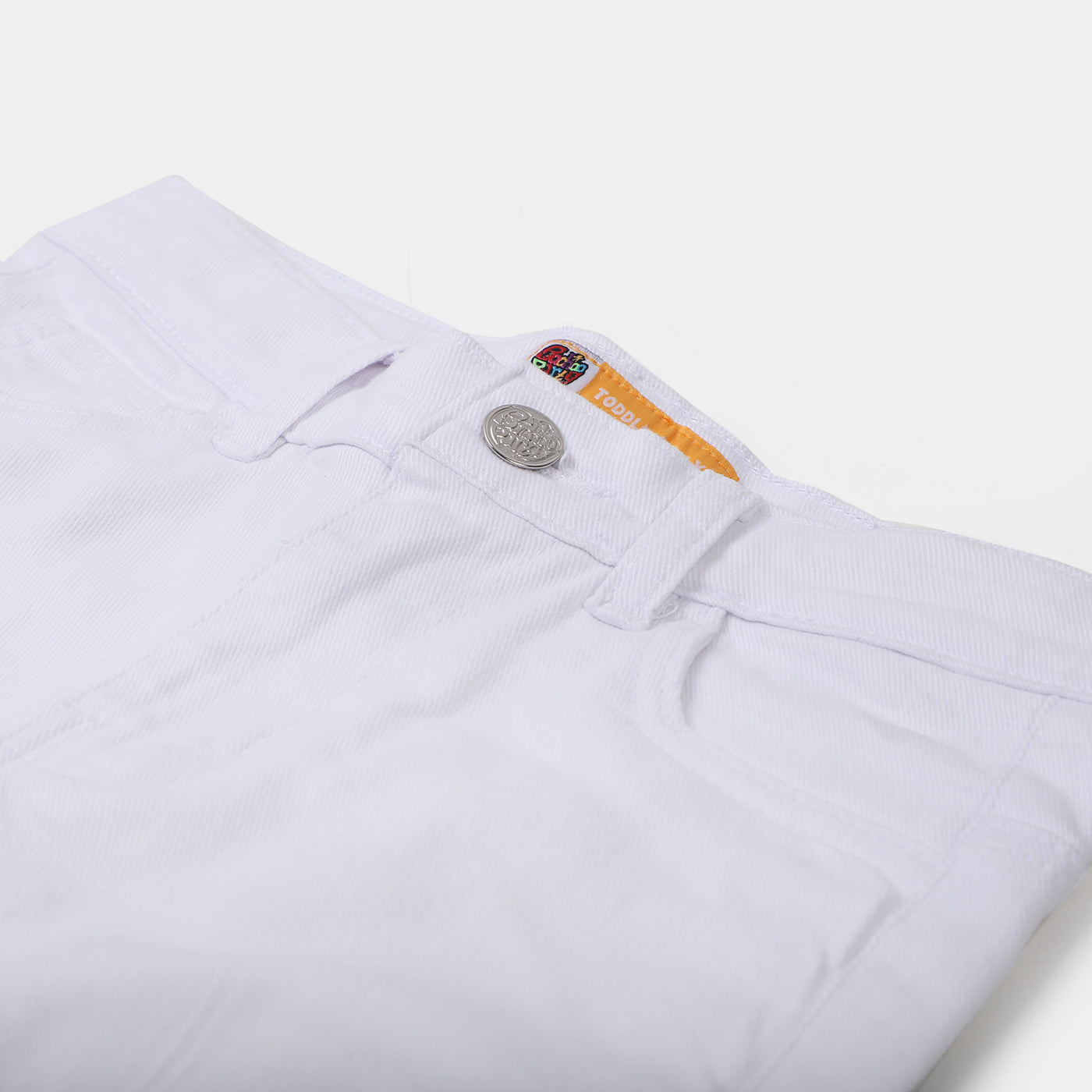 Boys Cotton Pant Independence - White