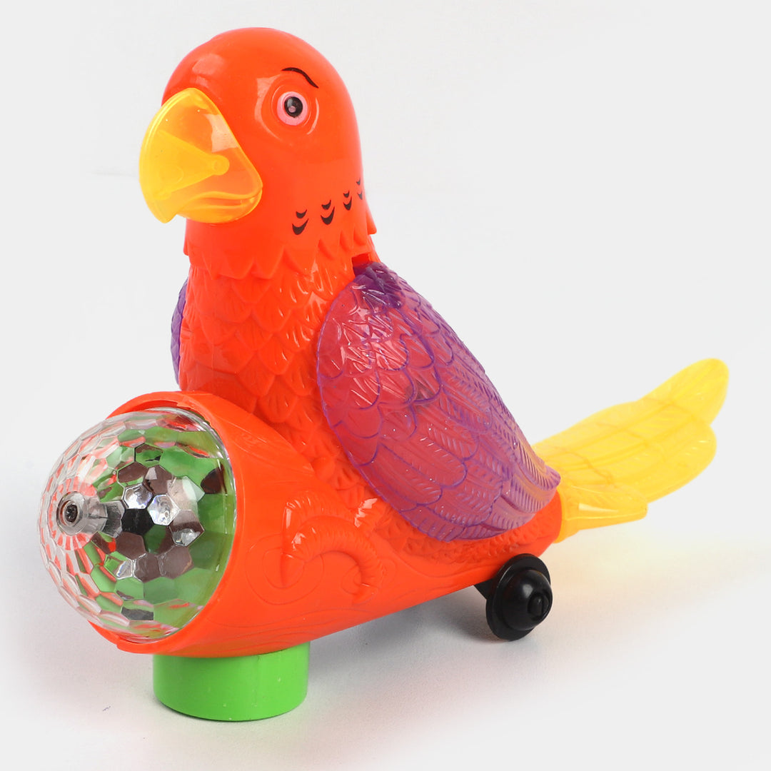 Cute Parrot Light & Music For Kids