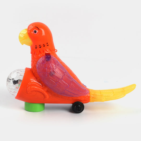 Cute Parrot Light & Music For Kids