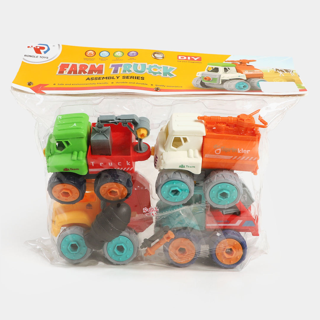 Farm Truck Assembly Toy For Kids