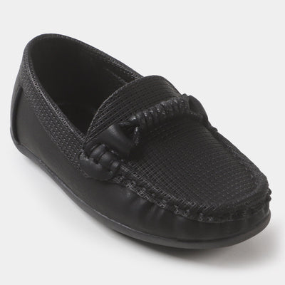 Boys loafers 202109-10 - BLACK