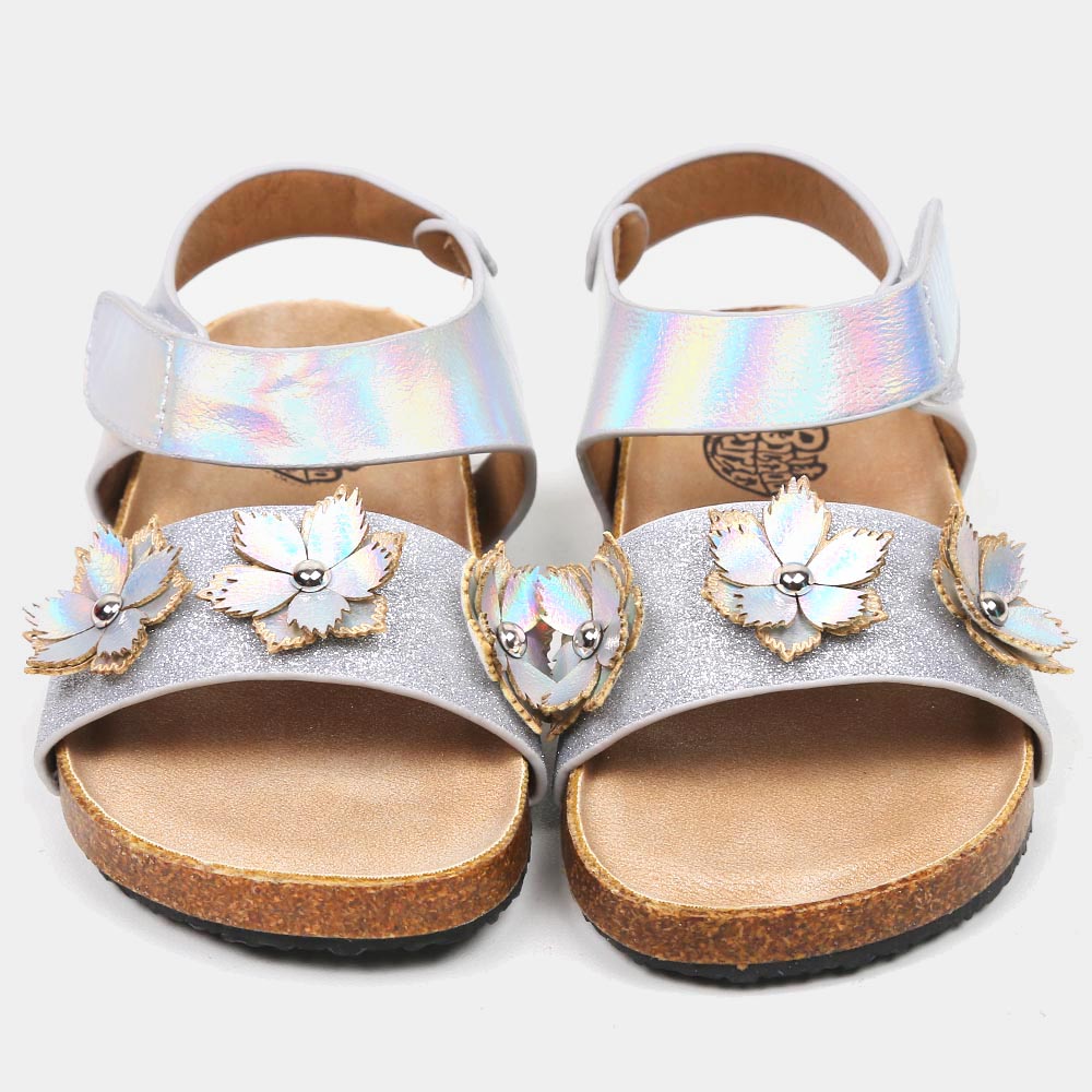 Girls Sandals 2022-117 - Silver