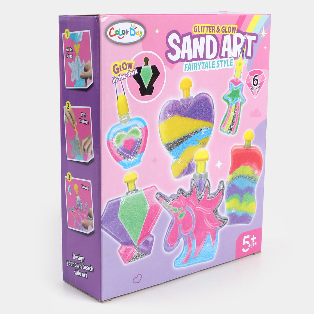 Space Sand Art For Kids