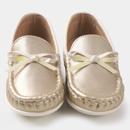 Girls Loafers 202109-3 - Gold