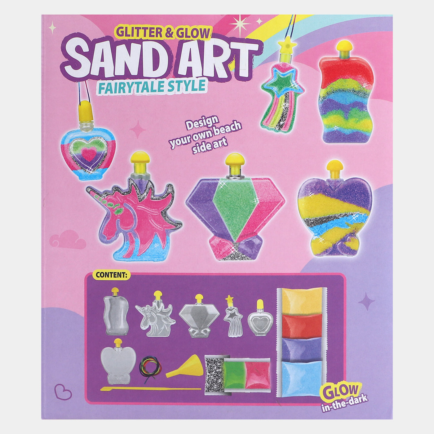 Space Sand Art For Kids