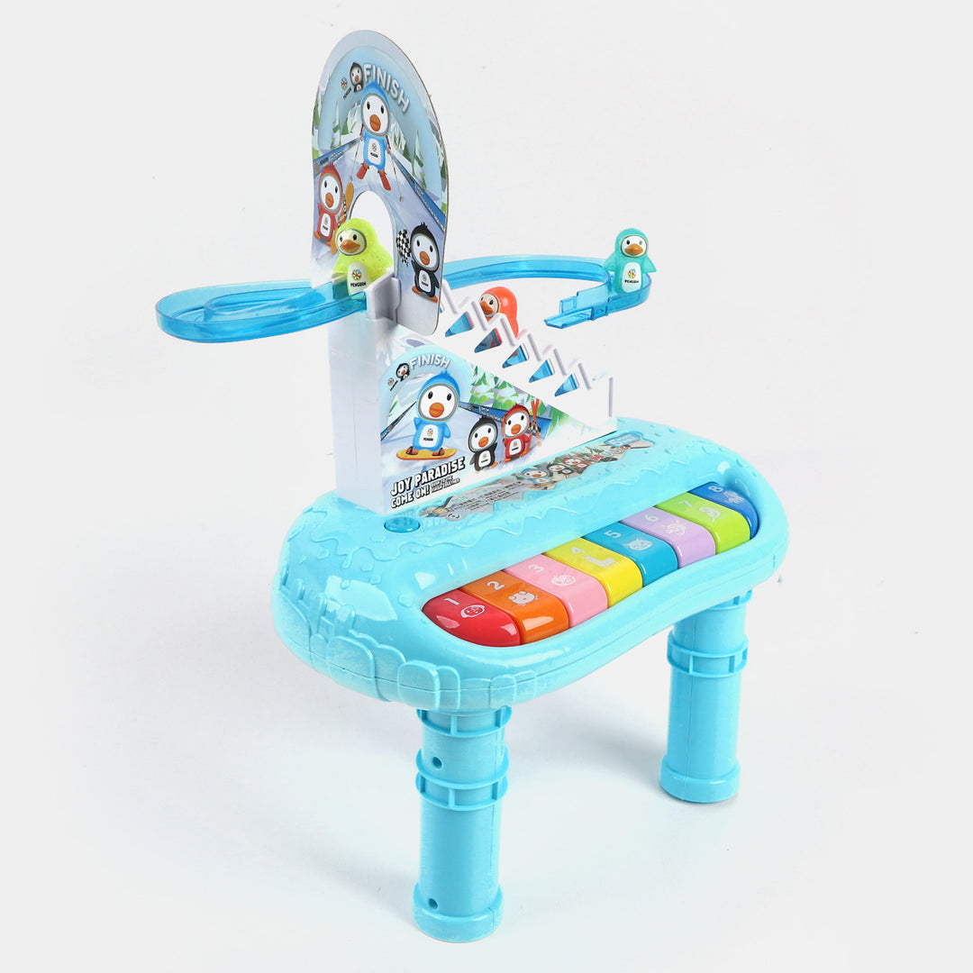 Ice Penguin 2 IN 1 Slide Game & Piano For Kids