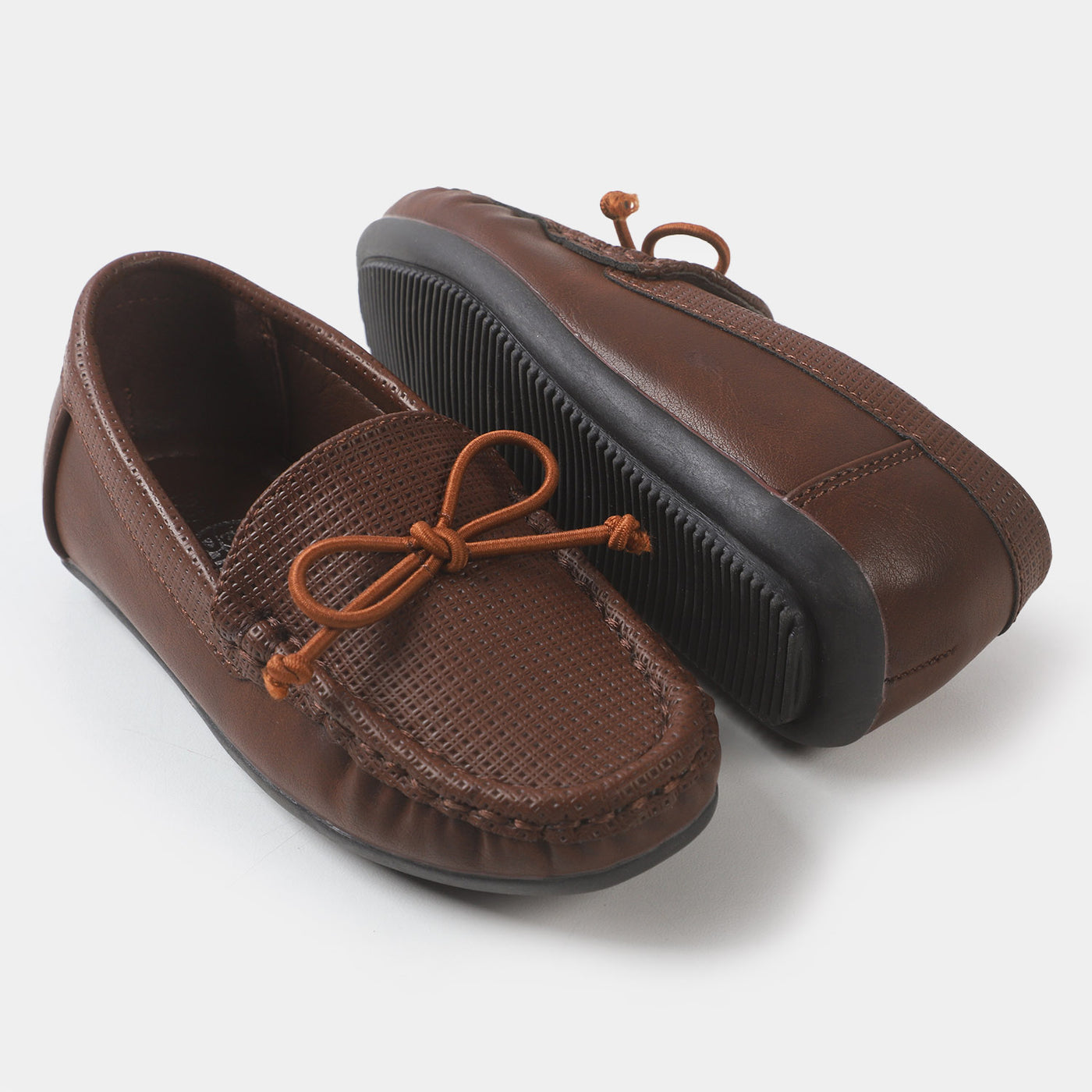 Boys loafers 202109-9 - BROWN
