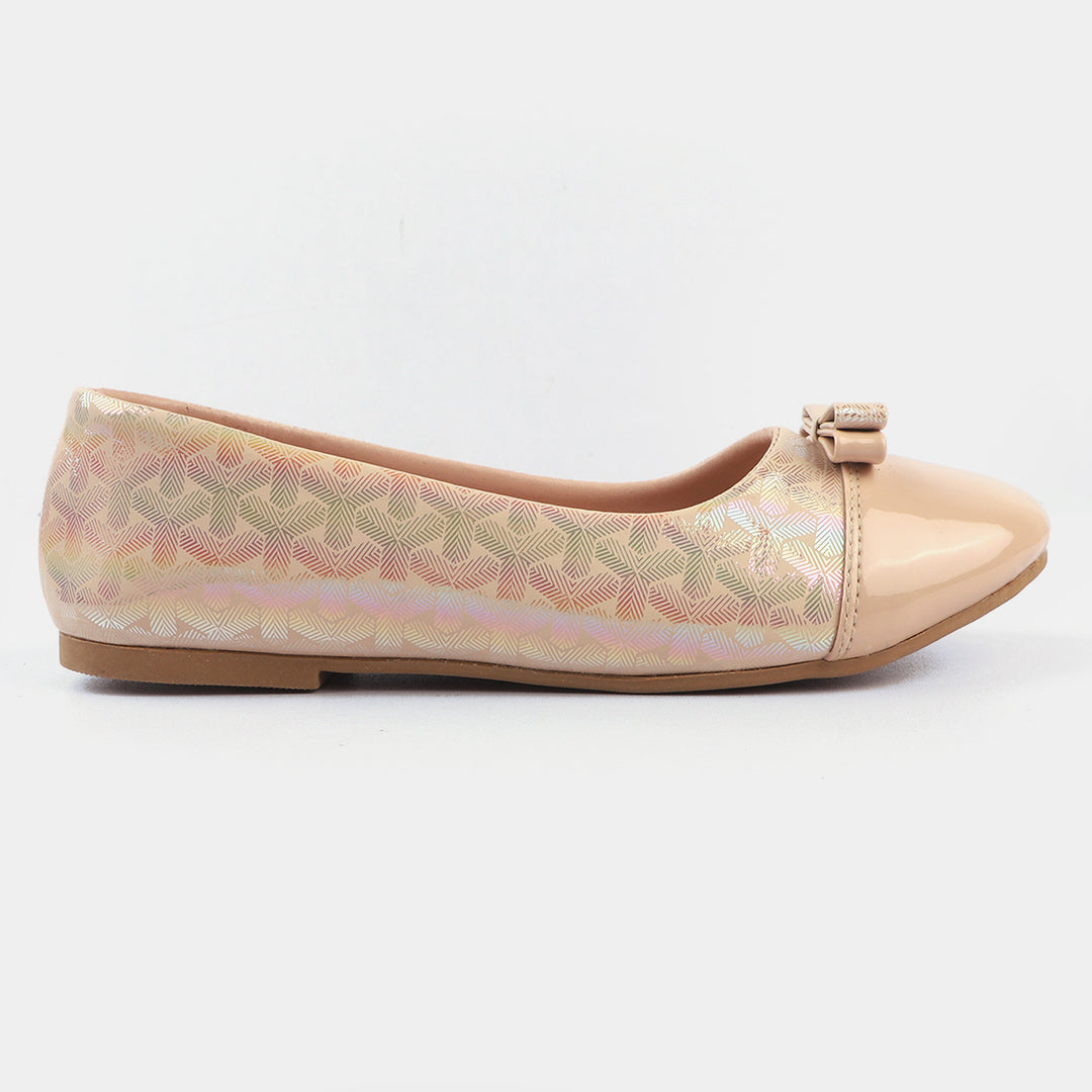 Girls Pumps 80-28-BEIGE