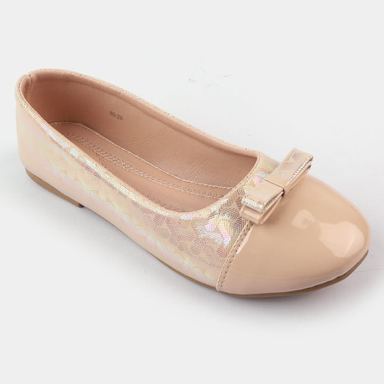 Girls Pumps 80-28-BEIGE