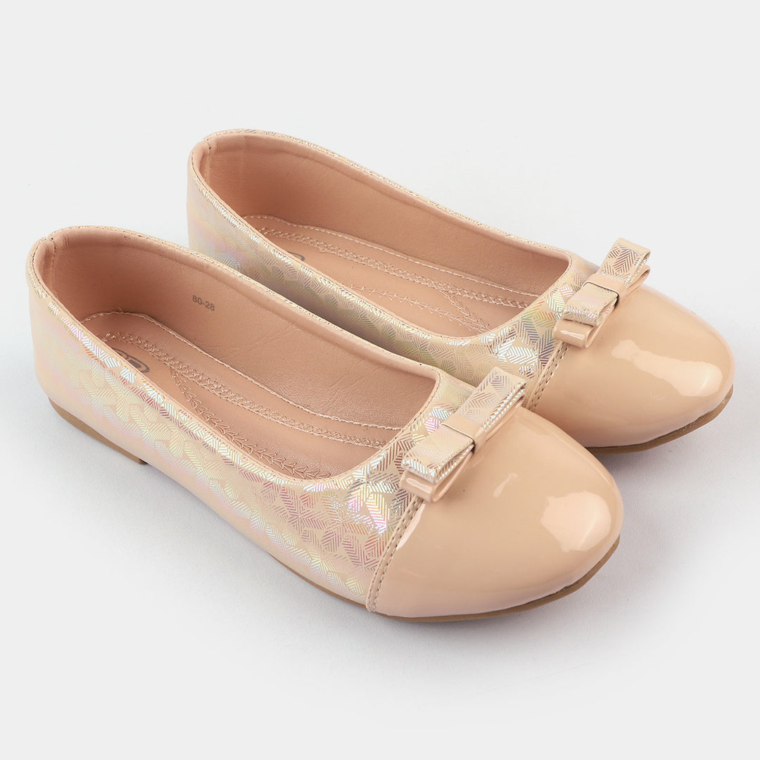 Girls Pumps 80-28-BEIGE