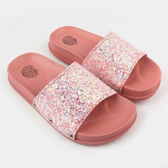 Girls Slipper CL-26-Peach