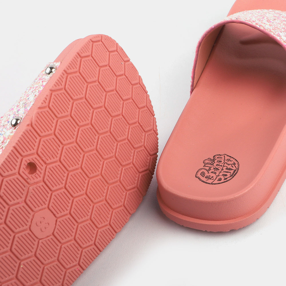 Girls Slipper CL-26-Peach