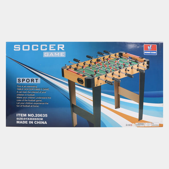 Portable Football Soccer Game Table Set