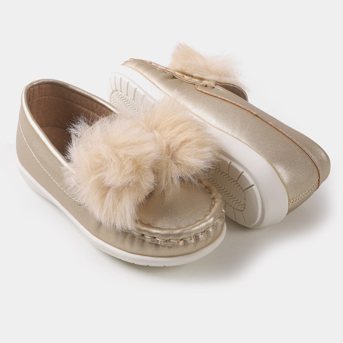 Girls Loafers 1005-39 - Gold