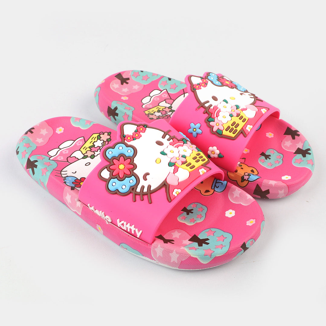 CHARACTER Girls SLIPPERS -Fuchsia