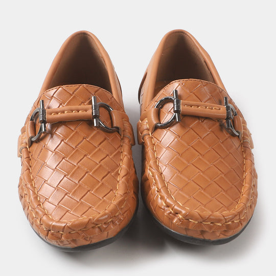 Boys loafers 202109-8 - CAMEL