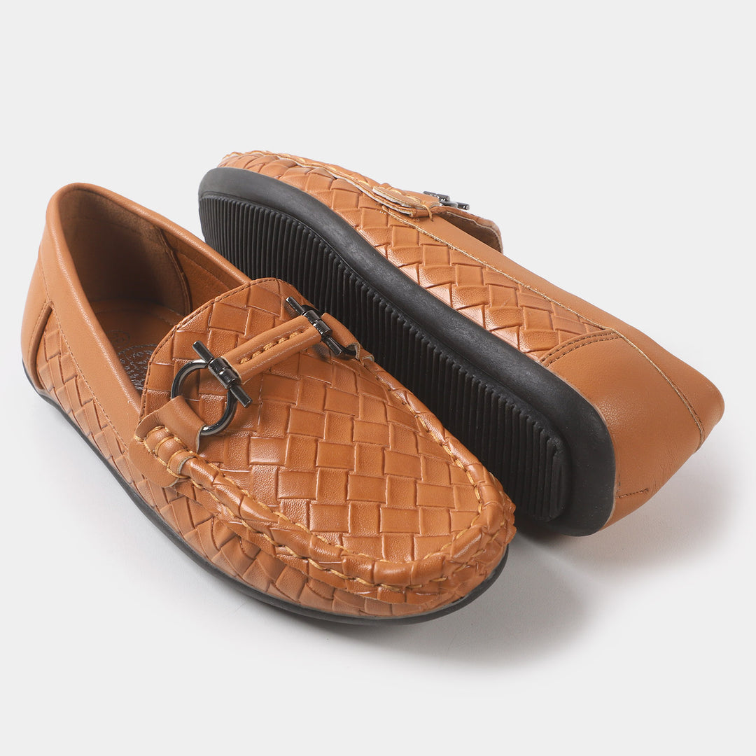 Boys loafers 202109-8 - CAMEL