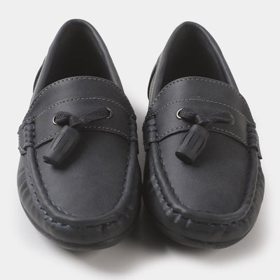 Boys loafers 202109-4 - NAVY