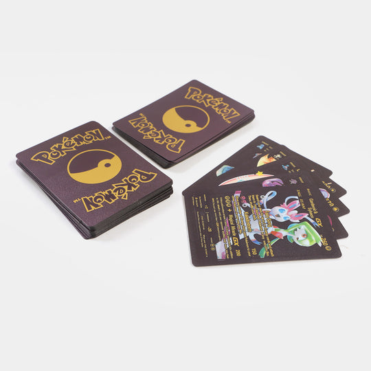 Action Character 55PCs Cards Game | Black