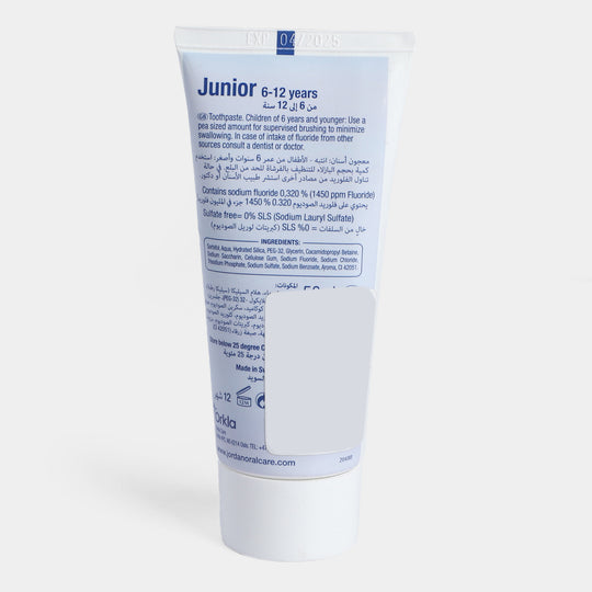 Jordan Junior Kids Toothpaste 50ml