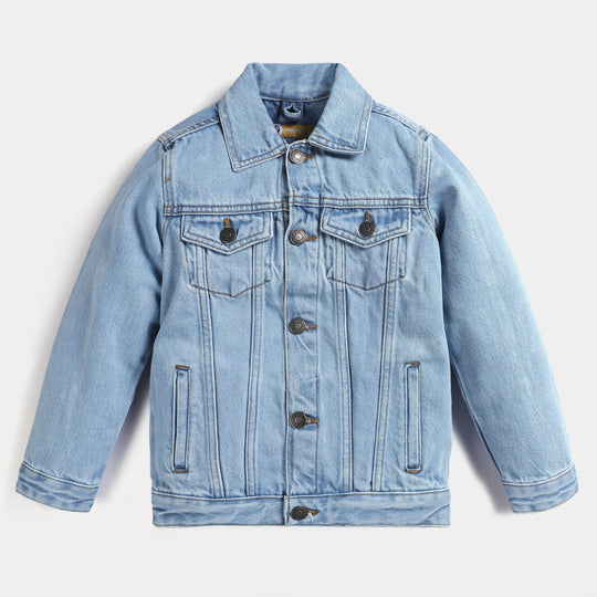 Boys Denim Jacket Basic - Ice Blue