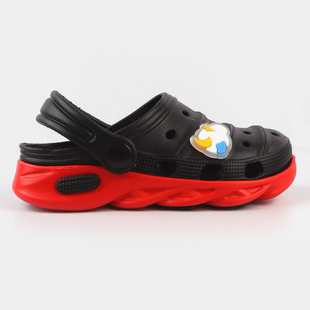 Teen Boys Clogs R23-1-BLACK
