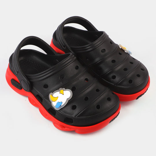 Teen Boys Clogs R23-1-BLACK