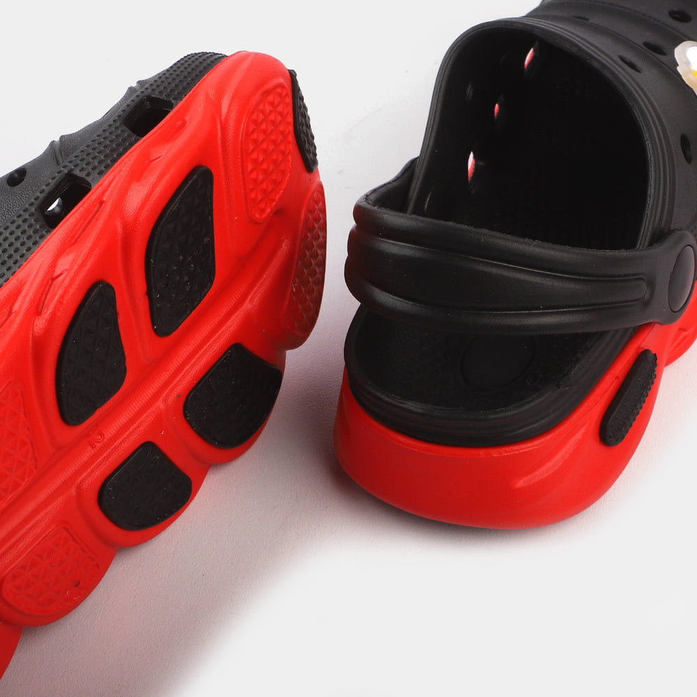 Teen Boys Clogs R23-1-BLACK