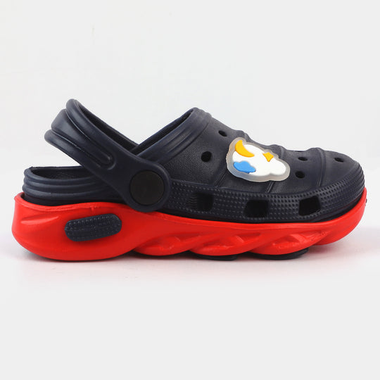 Teen Boys Clogs R23-1-NAVY