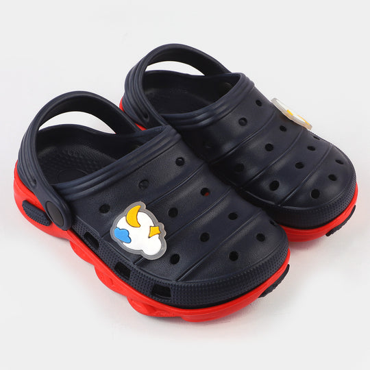 Teen Boys Clogs R23-1-NAVY