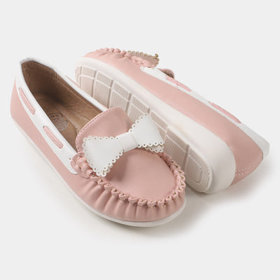 Girls Loafers 25-34 - Pink