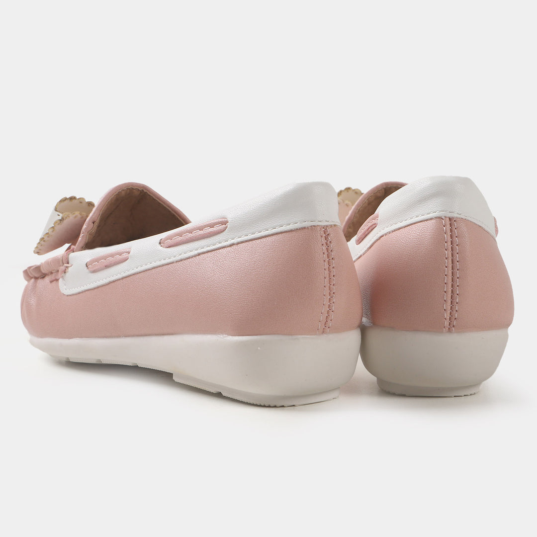 Girls Loafers 25-34 - Pink