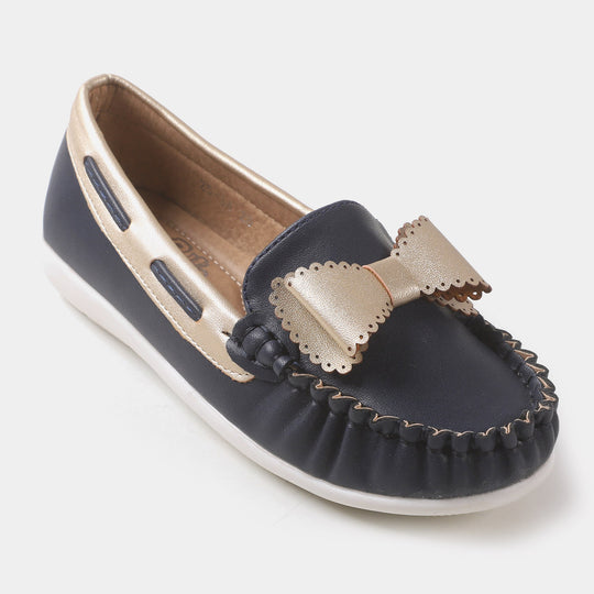 Girls Loafers 25-34 - NAVY