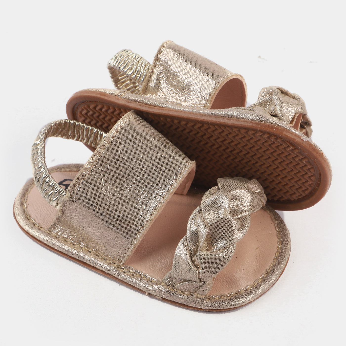Baby Girls Shoes 1925-Gold