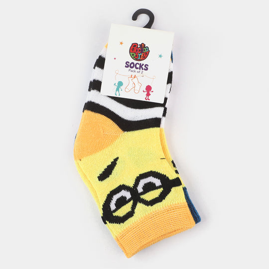 Infant Boys Socks Pack of 2 Character