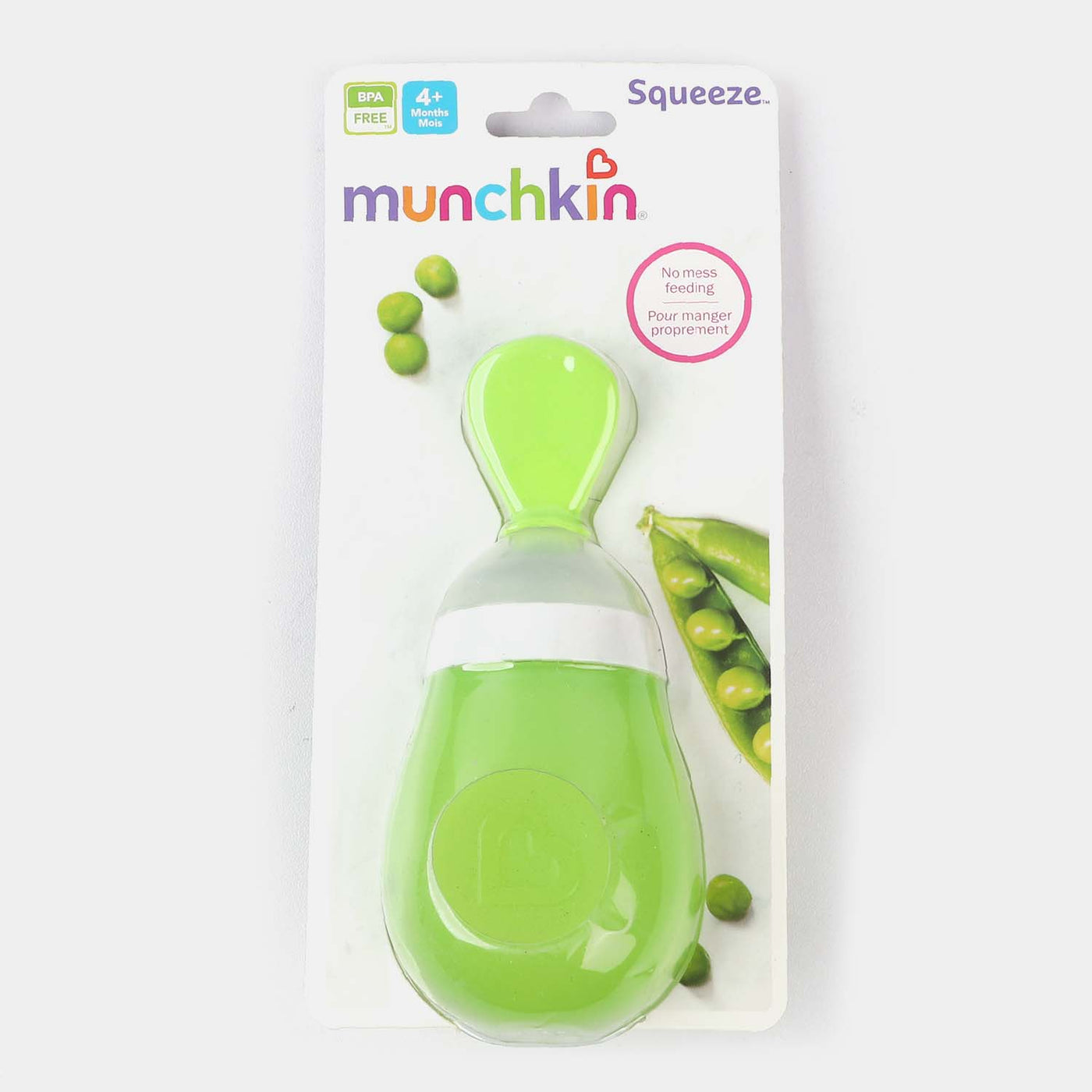 Munchkin Silicone Spoon Feeder-Green