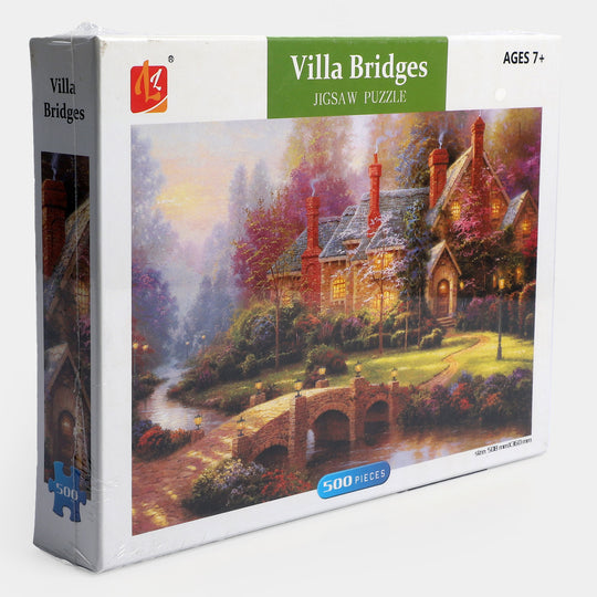 Jigsaw Villa Bridges Puzzle Game | 500PCs