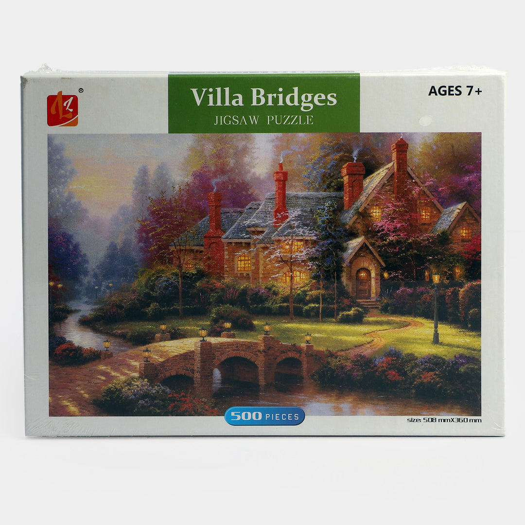 Jigsaw Villa Bridges Puzzle Game | 500PCs