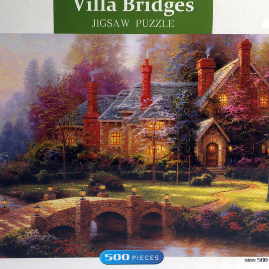 Jigsaw Villa Bridges Puzzle Game | 500PCs